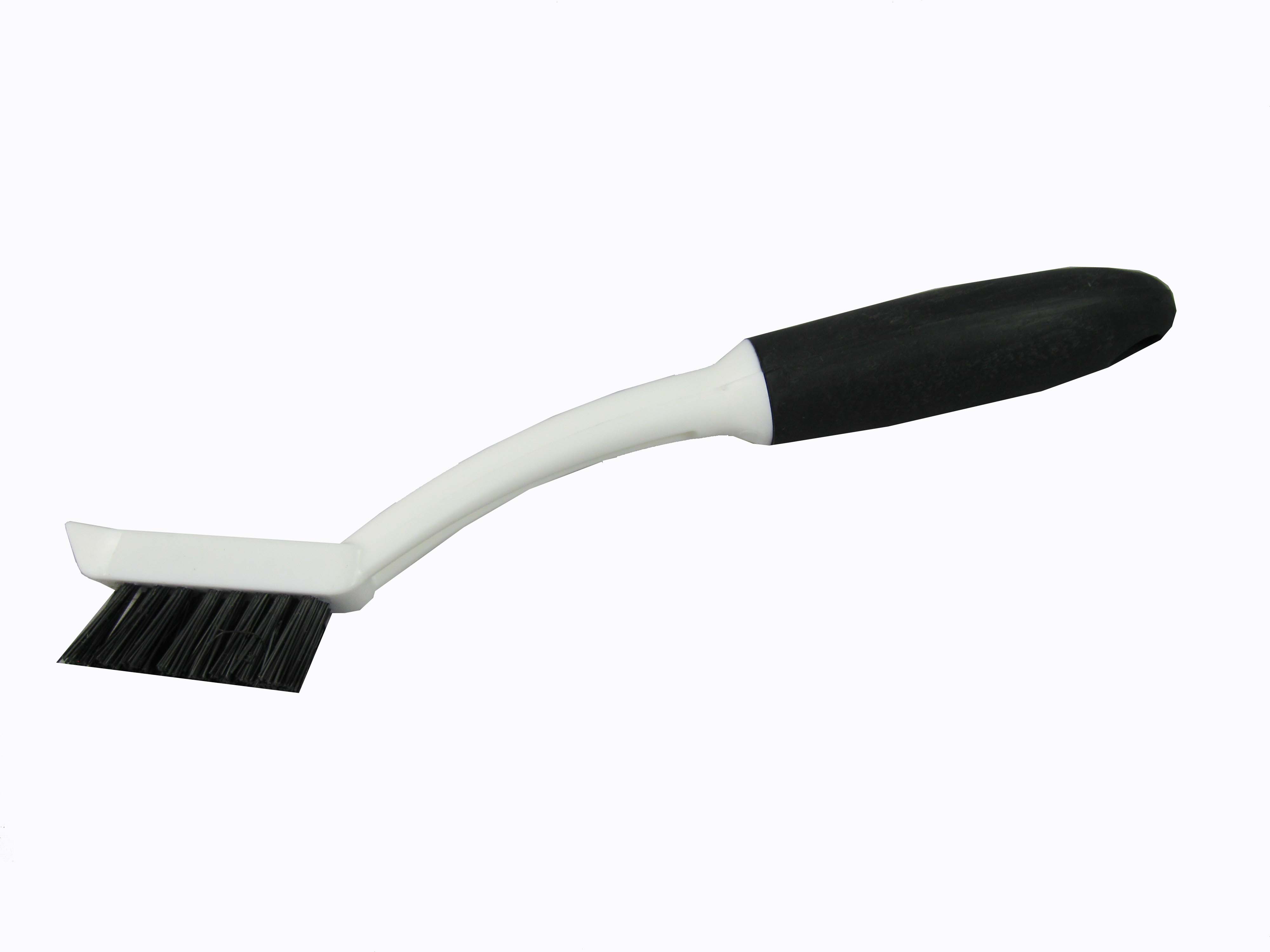 Utility Brush with Scraper Soap Stop