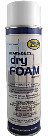 Zep Heavy Duty Dry Foam Shampoo