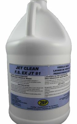 Zep Jet Clean Vehicle detergent and pre-spray.