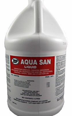 Zep Aquasan Food Grade Sanitizer and Disinfectant