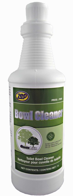 Zep Green Link Bowl Cleaner environmentally friendly bowl cleaner.