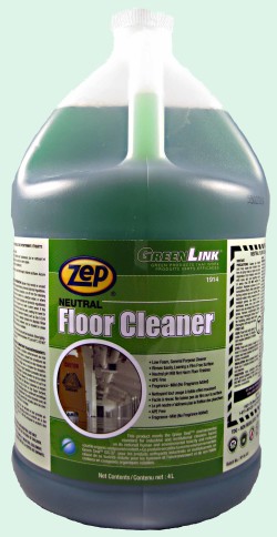 Zep Green Link Neutral Floor Cleaner.