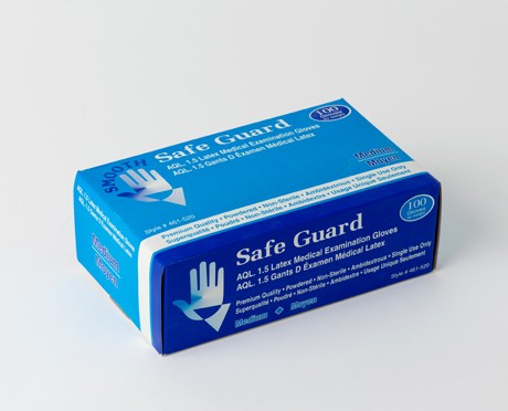 Safe Guard Disposable Latex Gloves – Medical Grade