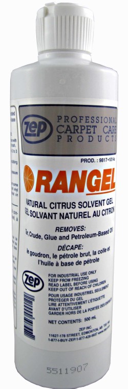 Zep Orangel Orange oil gel degreaser.