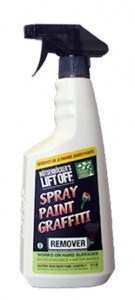 Spray Paint Graffiti remover.